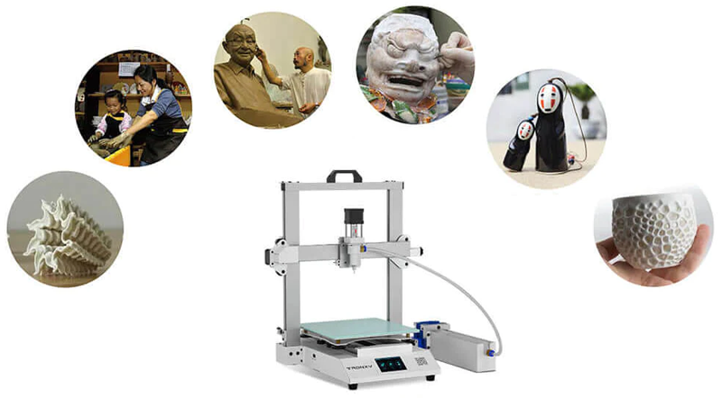 Posibles aplicaciones de las impresoras 3D Moore 2 y 2 Pro